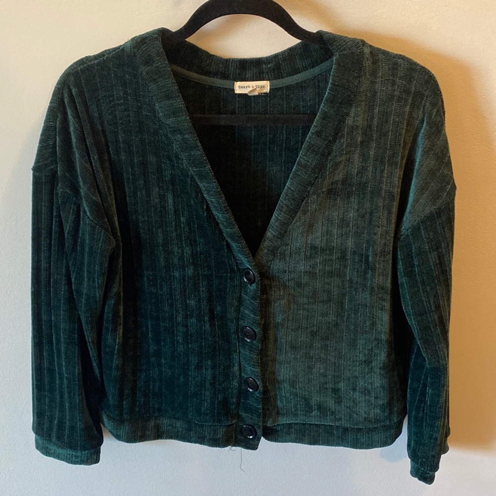 Heart & Hips Button Up Cardigan